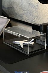 Antonov An-124 Model Uçak Volga Dnepr Boyamalı 1/400 | Sergileme Kutusu ile