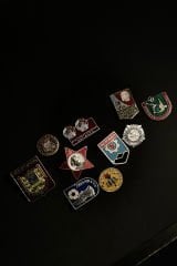 10 Adet Sovyet Dönemi Rozet