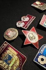 10 Adet Sovyet Dönemi Rozet